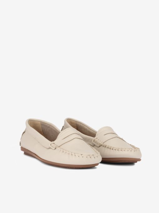 SAPATO MOCASSIN DECOTADO EM PELE - Image 4