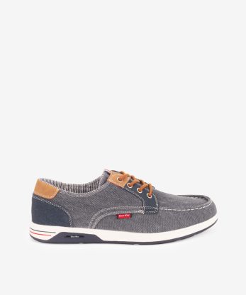 SAPATO BLUE WAY ESTILO VELA DE ATACADOR EM TECIDO COM CUPSOLE