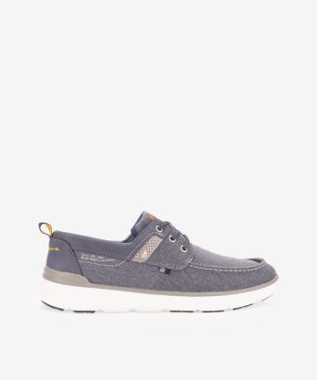 SAPATO DESPORTIVO BLUE WAY ESTILO VELA EM CANVAS MULTIPEÇA COMBINADO DE ATACADOR