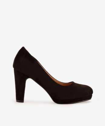 SAPATO PUMP DE SALTO COM PLATAFORMA
