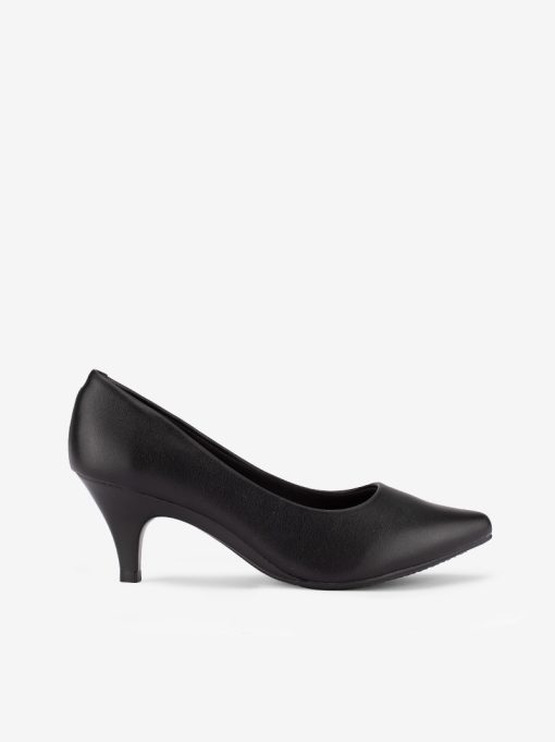 SAPATO PUMP DE SALTO BAIXO SEASIDE X BEIRA RIO COM FORMA PONTIAGUDA E SOLA FLEXÍVEL - Image 3