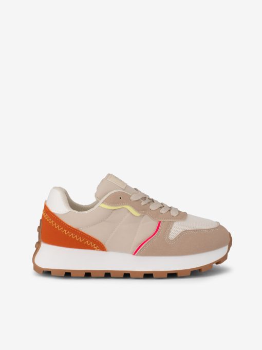 SAPATILHA MULTIPEÇA COMBINADA DE ATACADOR COM SOLA ESTILO RETRO RUNNING