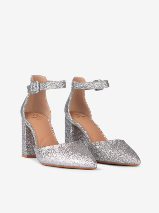 SAPATO PUMP DE SALTO E FORMA PONTIAGUDA EM GLITTER - Image 2
