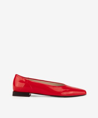 SABRINA EM PELE VERNIZ - VERMELHO, 38