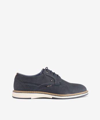 SAPATO ESTILO DERBY COMBINADO DE ATACADOR