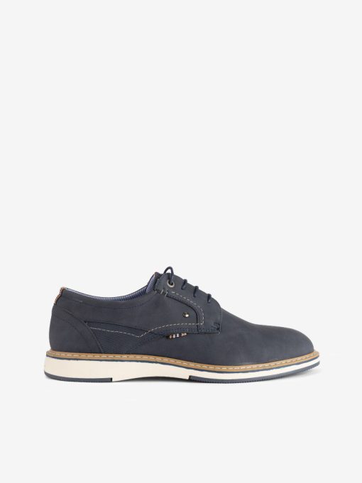 SAPATO ESTILO DERBY COMBINADO DE ATACADOR