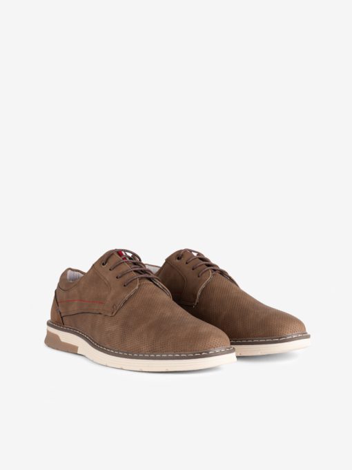 SAPATO ESTILO DERBY COMBINADO COM PERFURADO DE ATACADOR - Image 2
