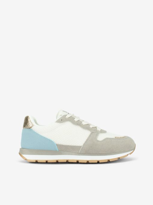 SAPATILHA MULTIPEÇA COMBINADA DE ATACADOR COM SOLA ESTILO RETRO RUNNING