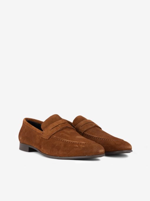 SAPATO LOAFER EM CROUTE CAMURÇA - Image 2