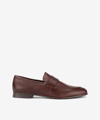SAPATO LOAFER EM PELE