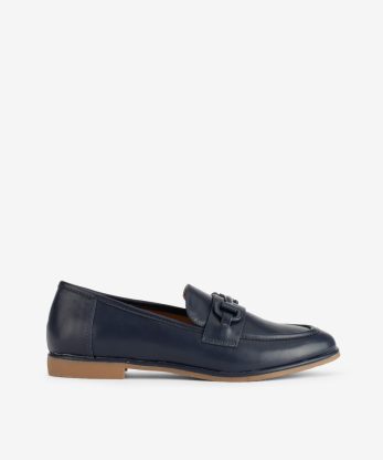 SAPATO LOAFER ESTILO MOCASSIN COM APLICAÇÃO EM SOLA FLEX