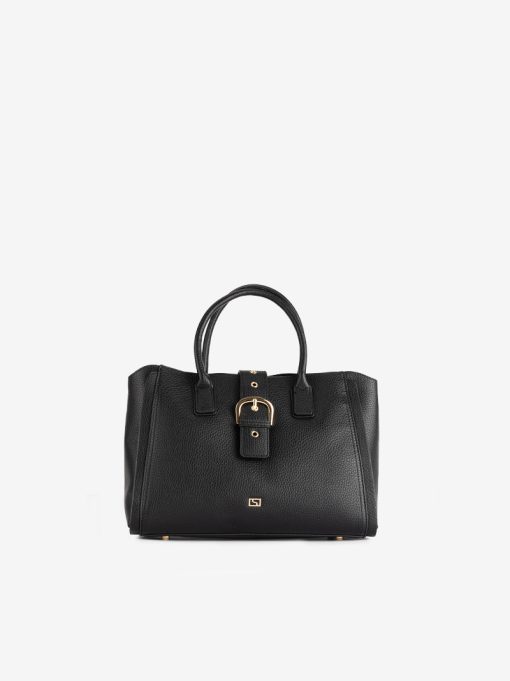 MALA TOTE DE FECHO E FIVELA COM ALÇA TIRACOLO - Image 3