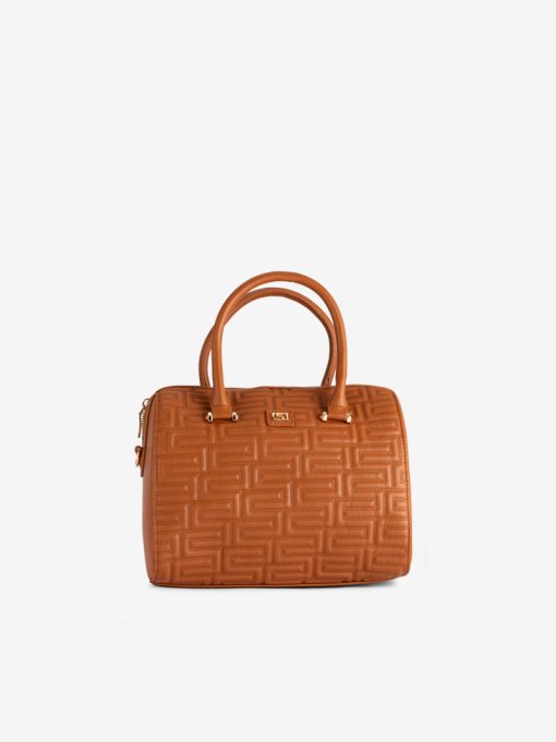 MALA TOTE ACOLCHOADA DE FECHO COM ALÇA TIRACOLO - Image 3