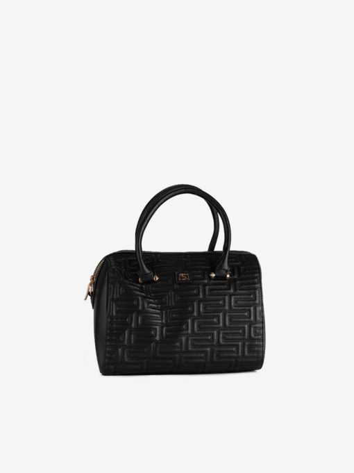 MALA TOTE ACOLCHOADA DE FECHO COM ALÇA TIRACOLO - Image 5