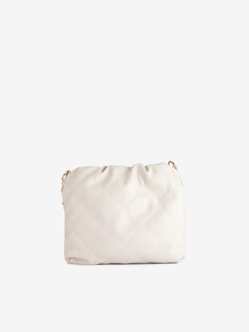 PADDED TOTE BAG WITH METAL CHAIN ​​SHOULDER STRAP
