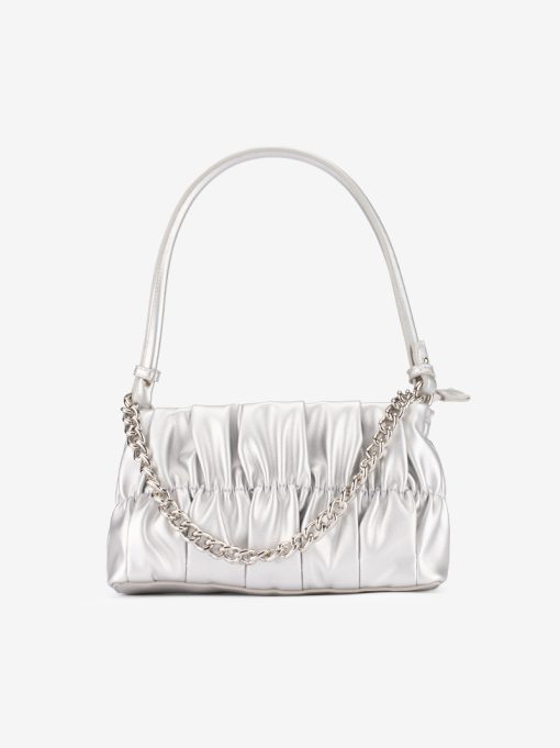 MALA TOTE ACOLCHOADA COM ALÇA TIRACOLO E CORRENTE METÁLICA - Image 3