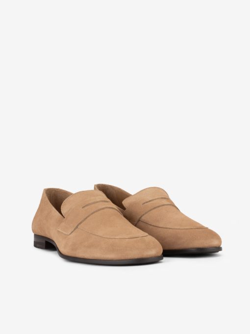 SAPATO LOAFER EM CROUTE CAMURÇA - Image 2