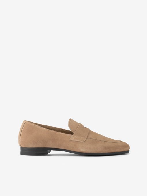 SAPATO LOAFER EM CROUTE CAMURÇA - Image 3