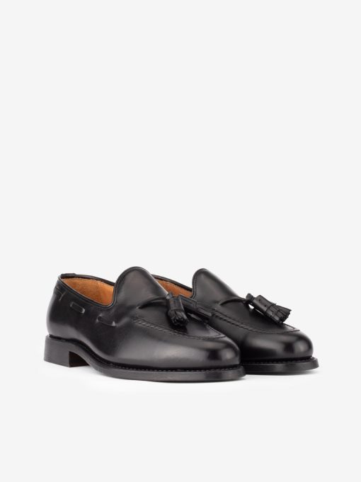 MOCCASIN STYLE LOAFER SHOE IN CHARM LEATHER WITH GOODYEAR WELTED LEATHER SOLE - Image 2
