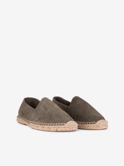 ALPERCATA SLIP ON EM CROUTE CAMURÇA COM SOLA DE CORDA - Image 4