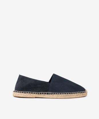 ALPERCATA SLIP ON EM CROUTE CAMURÇA COM SOLA DE CORDA