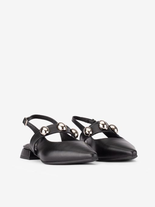 SAPATO SLING BACK MARY JANE EM PELE - Image 4