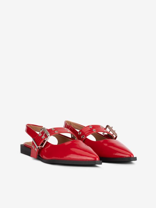 SAPATO RASO SLING BACK MARY JANE COM FORMA PONTIAGUDA - Image 2