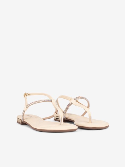 SANDÁLIA DE FIVELA COMBINADA COM TIRA DE CRISTAIS - Image 2