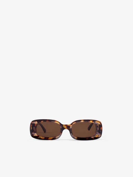 ÓCULOS DE SOL ELEGANTES COM FORMA RETANGULAR FABRICADOS EM MATERIAL RESISTENTE DE POLICARBONATO COM LENTES UV400