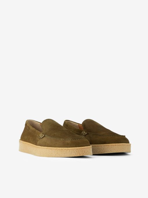 SAPATO LOAFER EM CROUTE CAMURÇA - Image 2