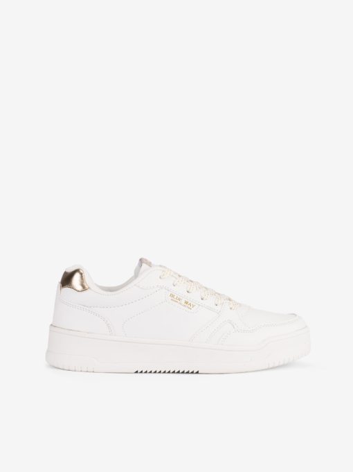 MULTI-PIECE LACE SNEAKERS WITH CUPSOLE