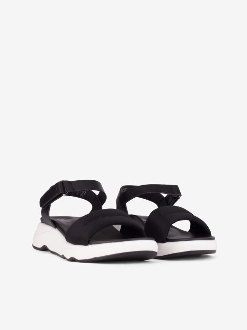 SANDÁLIA DE VELCRO COMBINADA COM LICRA EM SOLA PLATAFORMA - Image 4