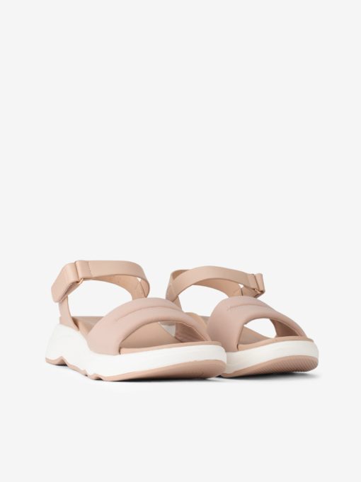 SANDÁLIA DE VELCRO COMBINADA COM LICRA EM SOLA PLATAFORMA - Image 2