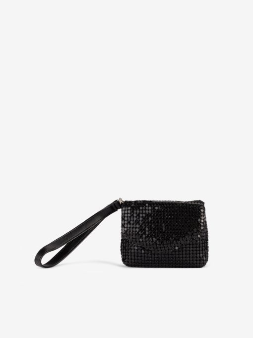 MALA MINI CLUTCH DE MÃO COM APLICAÇÕES METÁLICAS - Image 3