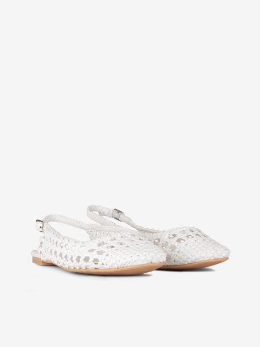 SAPATO SLING BACK ENTRANÇADO COM SOLA RASA - Image 2