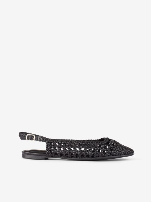 SAPATO SLING BACK ENTRANÇADO COM SOLA RASA - Image 5