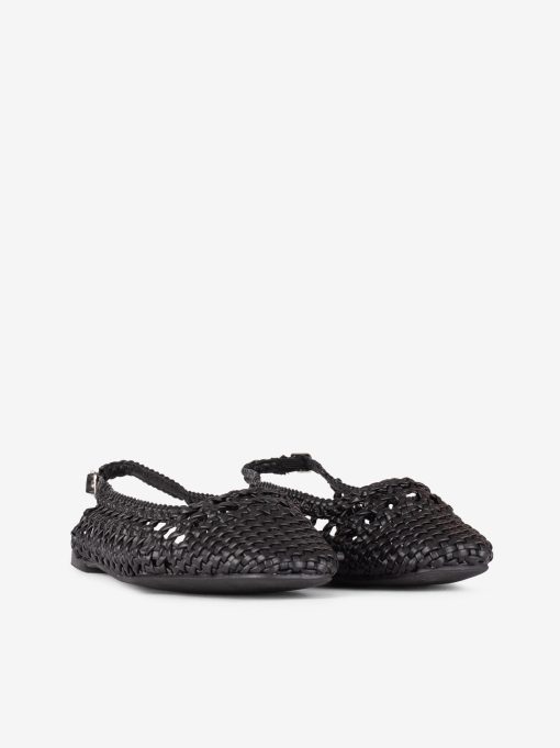 SAPATO SLING BACK ENTRANÇADO COM SOLA RASA - Image 6