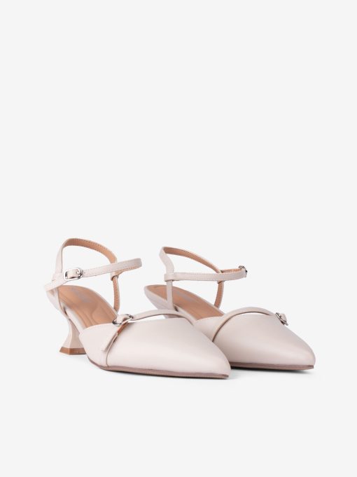 SAPATO SLING BACK MARY JANE DE SALTO COM FORMA PONTIAGUDA - Image 2