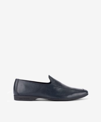 SAPATO LOAFER ESTILO MOCASSIN EM PELE COM SOLA FLEX