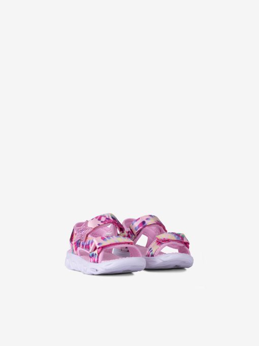 SANDÁLIA ESTAMPADA DE VELCROS COM LUZES LED NA SOLA - Image 2