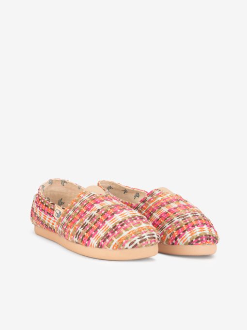 ALPERCATA EM RÁFIA ESTAMPADA MULTICOLOR DE ELÁSTICO - Image 2
