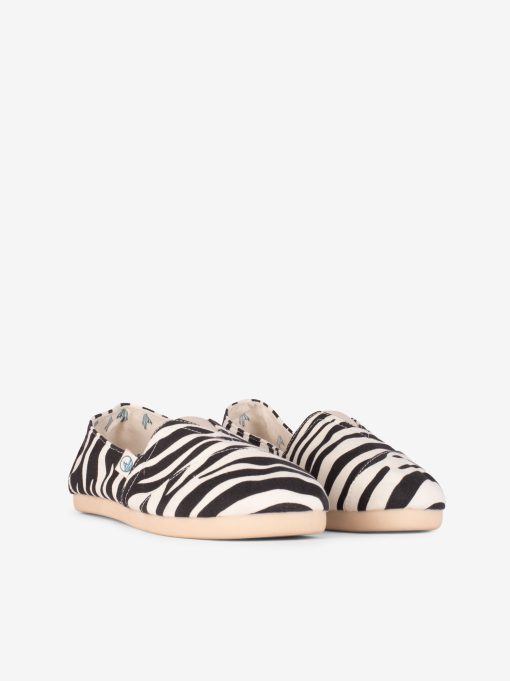 ALPERCATA EM CANVAS ESTAMPADA ZEBRA DE ELÁSTICO - Image 2