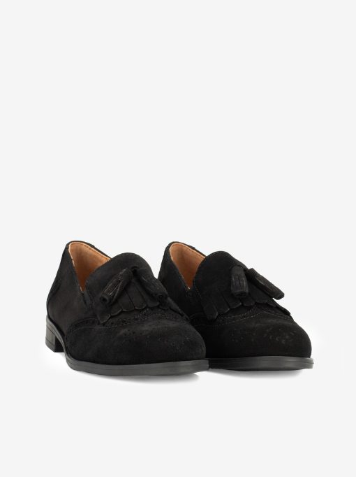 SAPATO LOAFER EM CROUTE CAMURÇA - Image 4