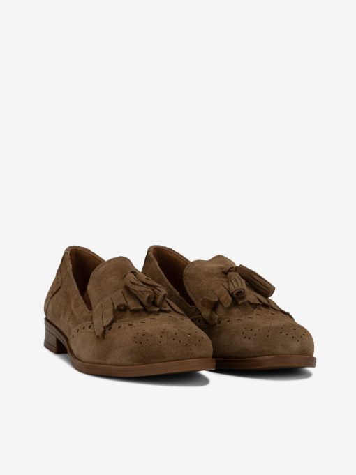 SAPATO LOAFER EM CROUTE CAMURÇA - Image 6