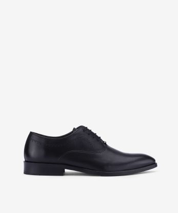 SAPATO OXFORD ESTILO CLÁSSICO EM PELE DE ATACADOR