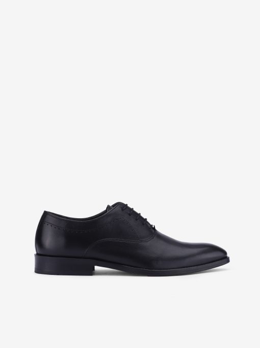 SAPATO OXFORD ESTILO CLÁSSICO EM PELE DE ATACADOR