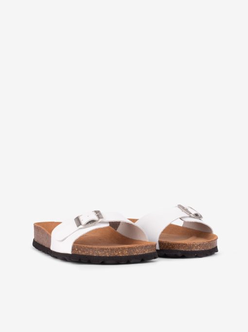 CHINELO INDIGO BAY COM PEÇA DE FIVELA EM PELE COM PALMILHA BIO - Image 2