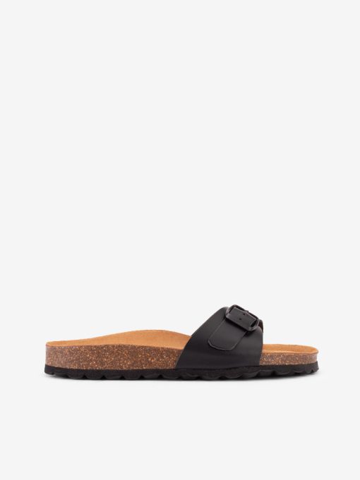 CHINELO INDIGO BAY COM PEÇA DE FIVELA EM PELE COM PALMILHA BIO - Image 3