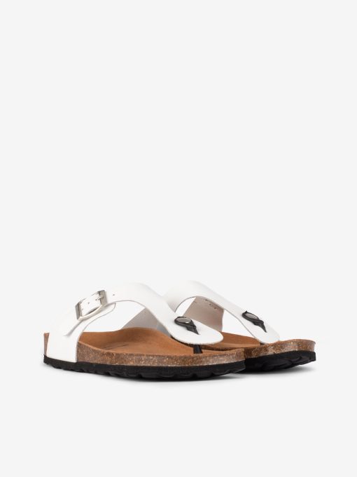 CHINELO DE DEDO EM PELE INDIGO BAY COM FIVELA E PALMILHA BIO - Image 2
