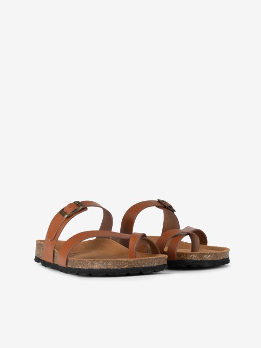 CHINELO INDIGO BAY DE DEDO COM PEÇA DE FIVELA EM PELE COM PALMILHA BIO - Image 2